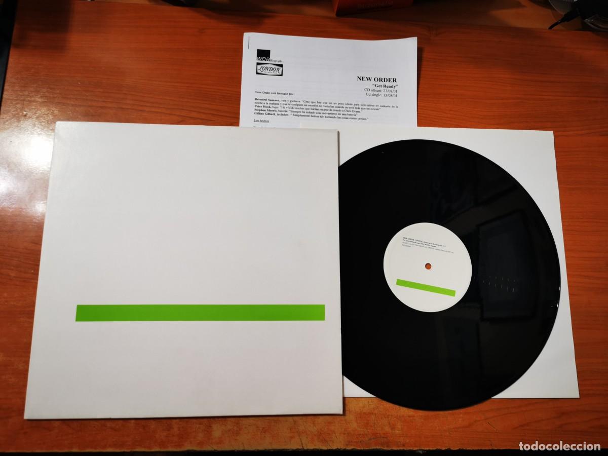 Discos de vinilo: NEW ORDER Crystal CREAMER 12&rdquo; MAXI SINGLE VINILO PROMO UK + HOJA PRENSA ESPA&Ntilde;A CONTIENE 2 TEMAS