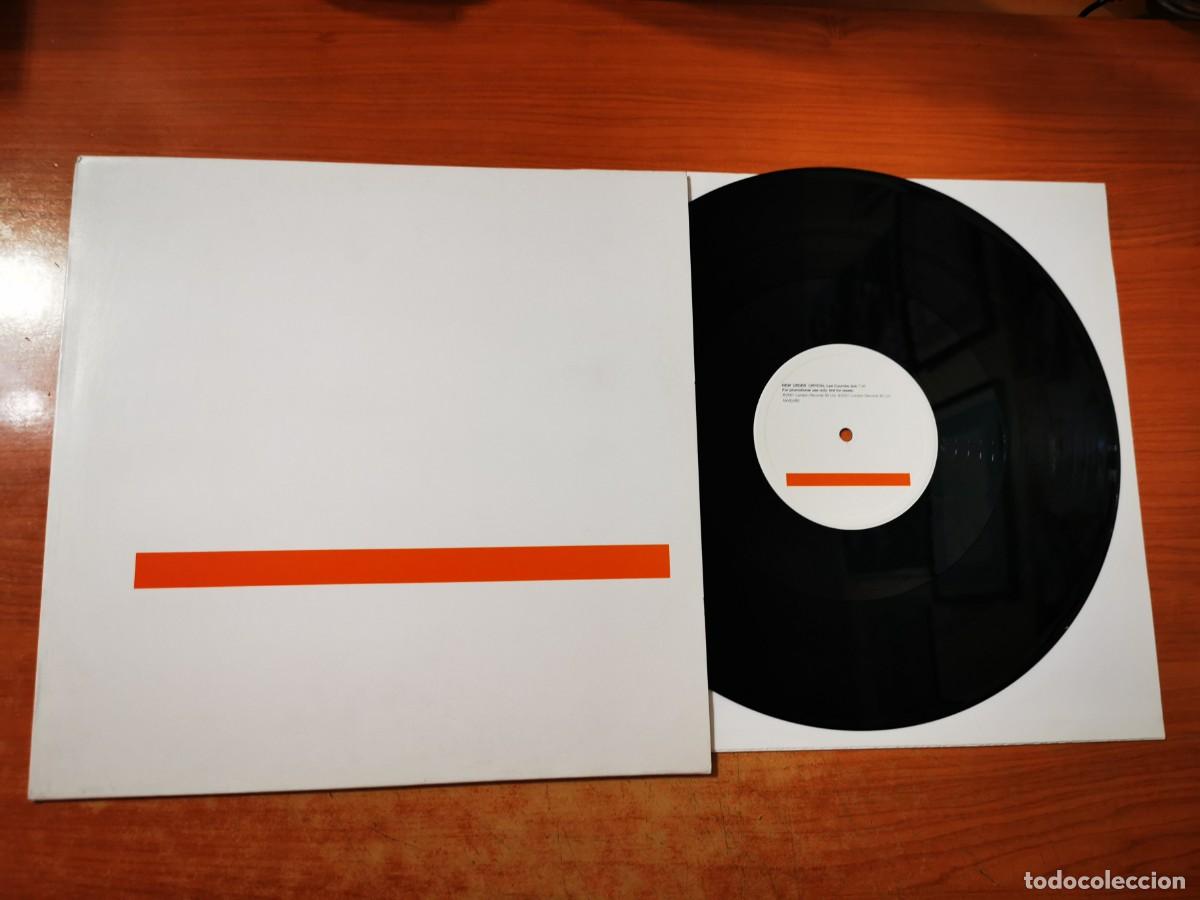 Discos de vinilo: NEW ORDER Crystal LEE COOMBS REMIX 12&rdquo; MAXI SINGLE VINILO PROMO UK CONTIENE 2 TEMAS