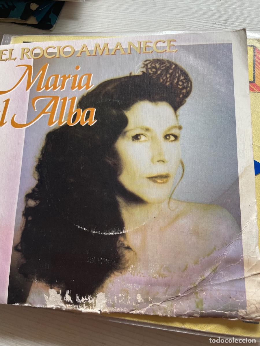 Discos de vinilo: El rocio amanece Mar&iacute;a al alba single