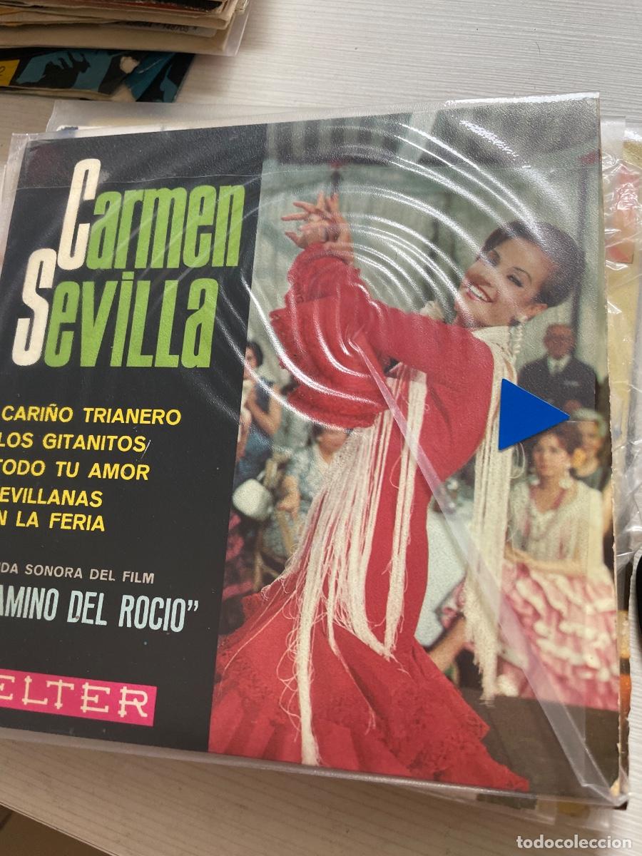 Discos de vinilo: Carmen Sevilla cari&ntilde;o trianero single