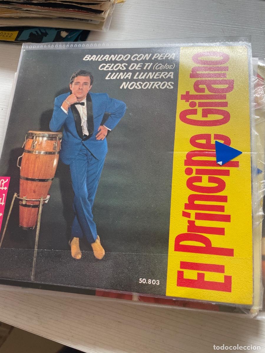 Discos de vinilo: El pr&iacute;ncipe gitano bailando con Pepa single