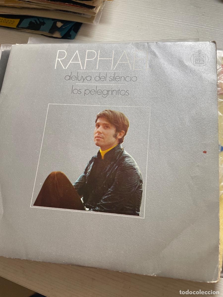 Discos de vinilo: Raphael aleluya del silencio single