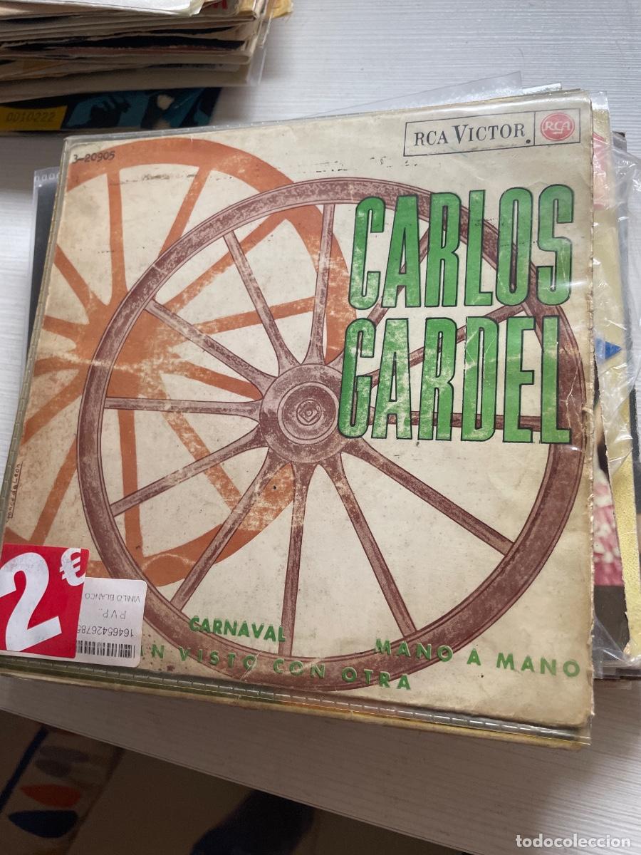 Discos de vinilo: Carlos Gardel carnaval single