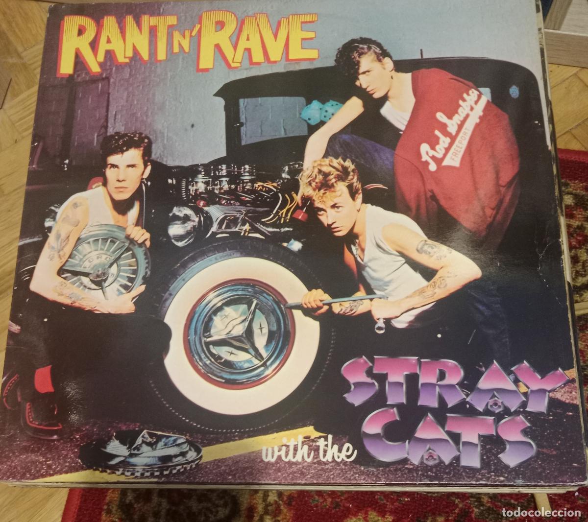Discos de vinilo: Stray Cats - Rant n rave Lp Espa&ntilde;a