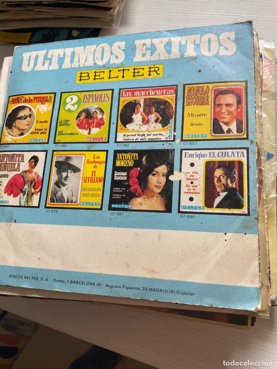 Discos de vinilo: Manolo Escobar a la lima y al lim&oacute;n single - Foto 2