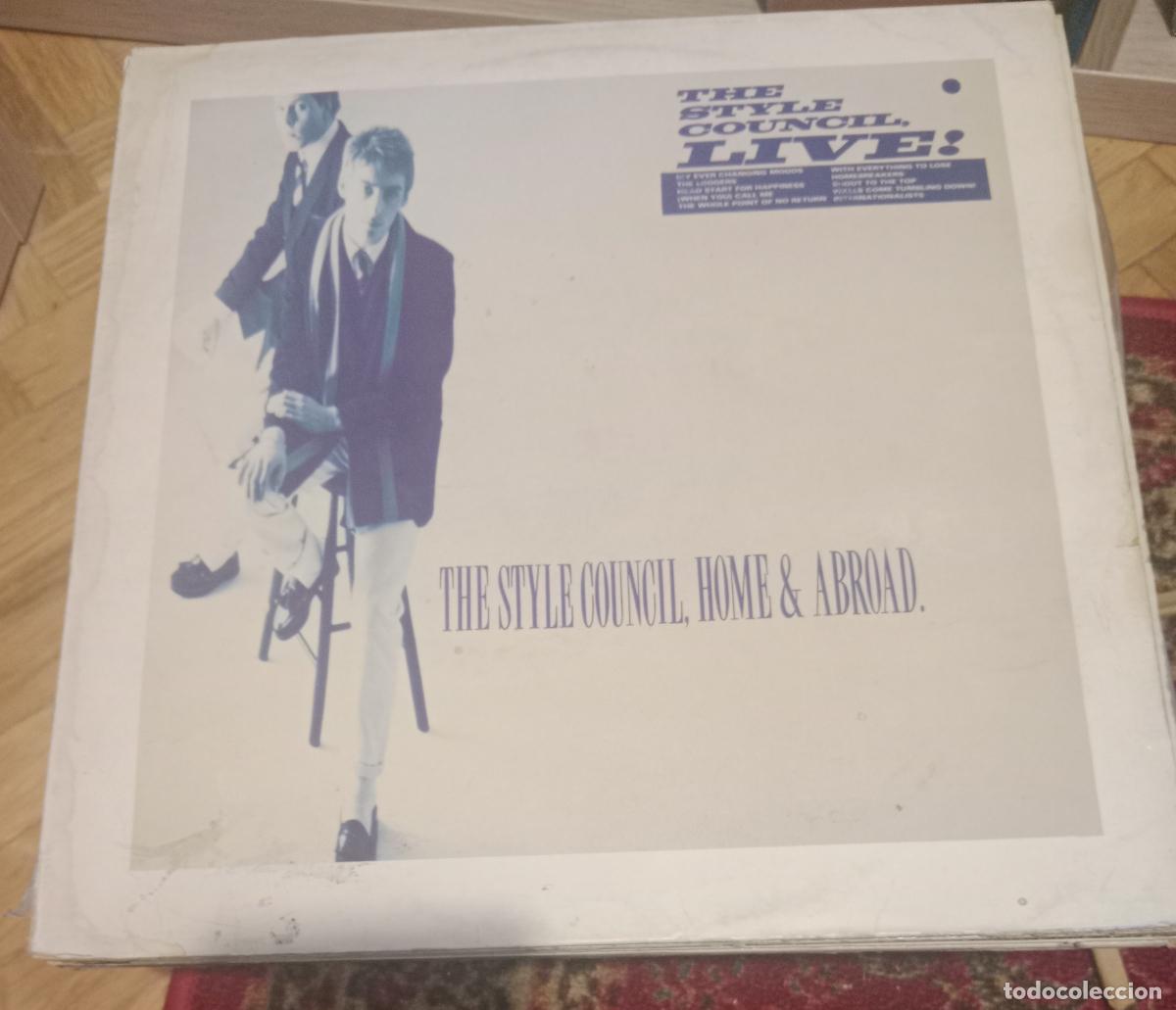 Discos de vinilo: The Style Council &ndash; Home And Abroad Lp Espa&ntilde;a 1986