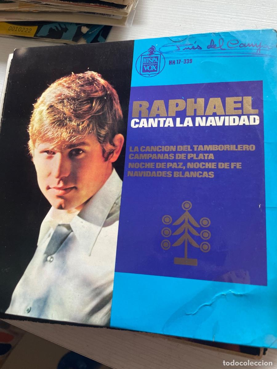 Discos de vinilo: Raphael canta la navidad single - Foto 1