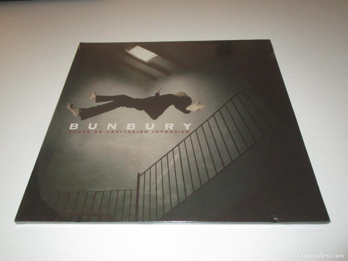 Discos de vinilo: BUNBURY ( CURSO DE LEVITACION INTENSIVO ) - VINILO - NUEVO - 5021732253897 - EL DIA DE MA&Ntilde;ANA