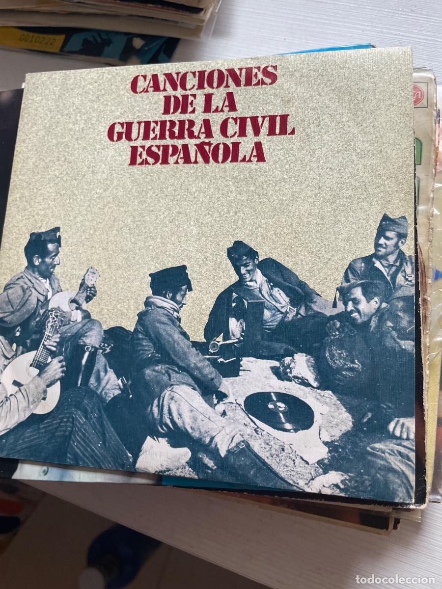 Discos de vinilo: Canciones de la guerra civil espa&ntilde;ola single