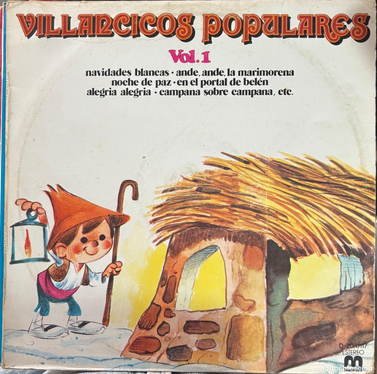 Discos de vinilo: LP VILLANCICOS POPULARES VOL.1. LP-VARIOS-613