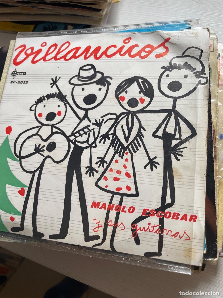Discos de vinilo: Manolo Escobar villancicos single