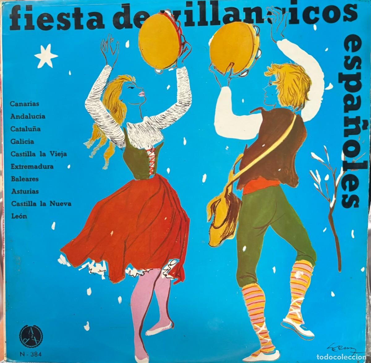 Discos de vinilo: LP FIESTA DE VILLANCICOS ESPA&Ntilde;OLES. LP-VARIOS-614