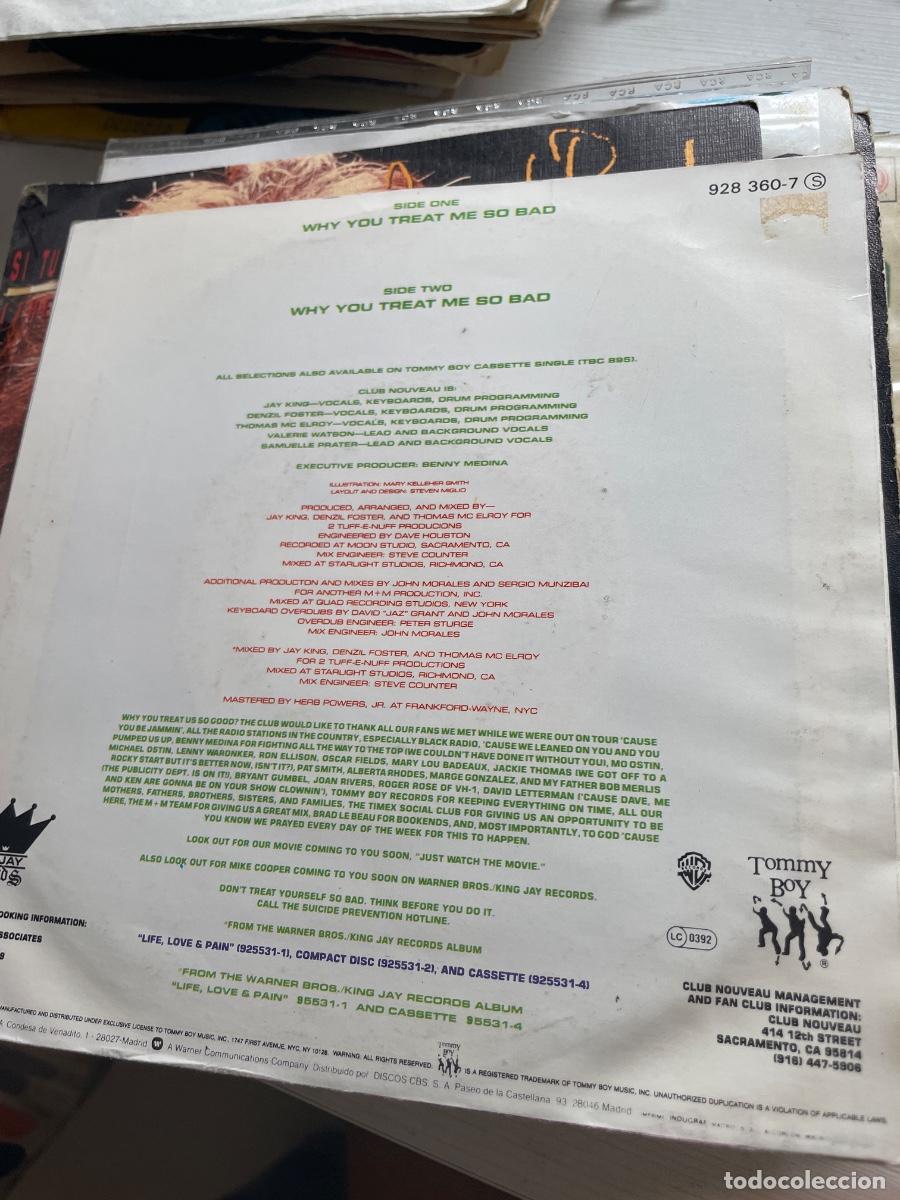 Discos de vinilo: Why you treat me so bad single - Foto 2
