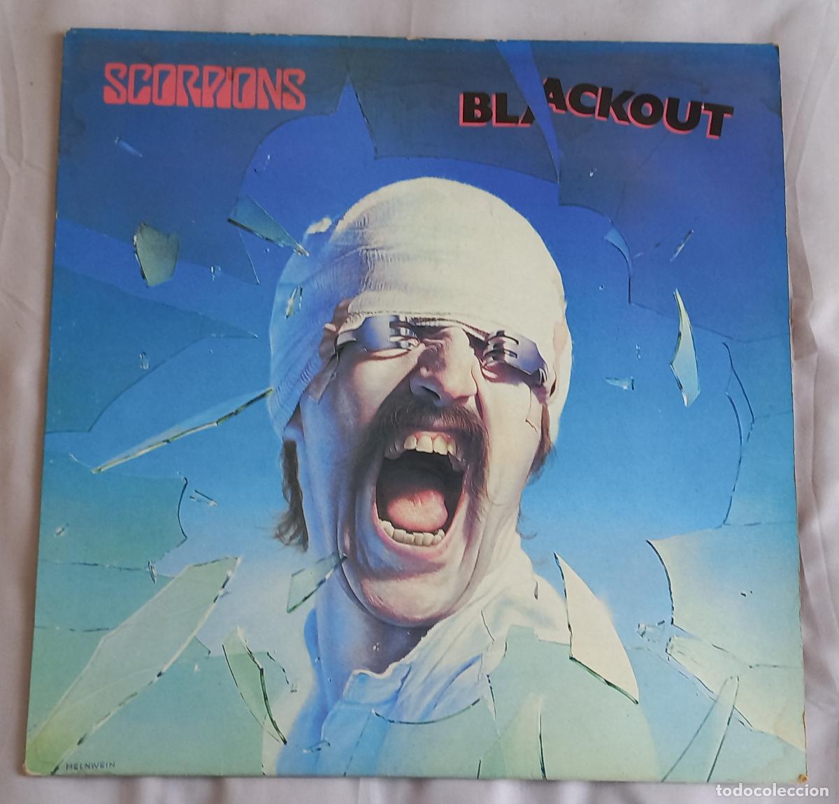 Discos de vinilo: Scorpions &ndash; Blackout. UK. 1982. Vinilo, LP Harvest &ndash; SHVL 823.