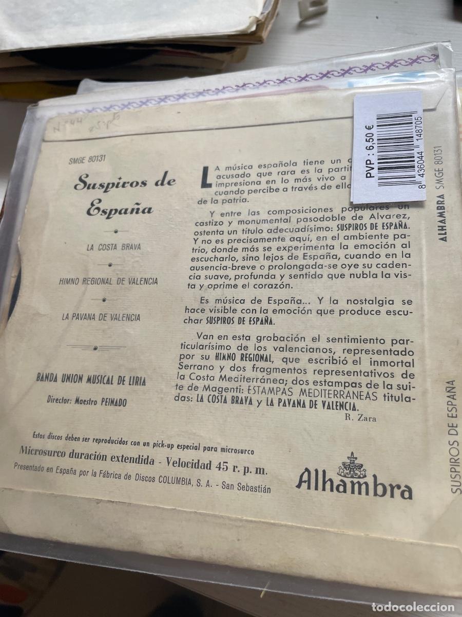Discos de vinilo: Suspiros de Espa&ntilde;as single - Foto 2