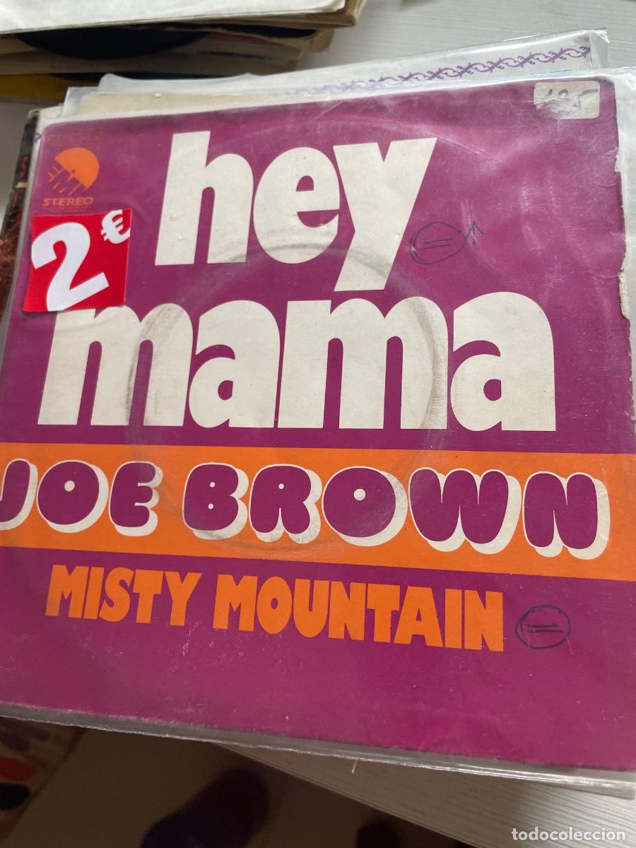 Discos de vinilo: Hey mama joe brown single