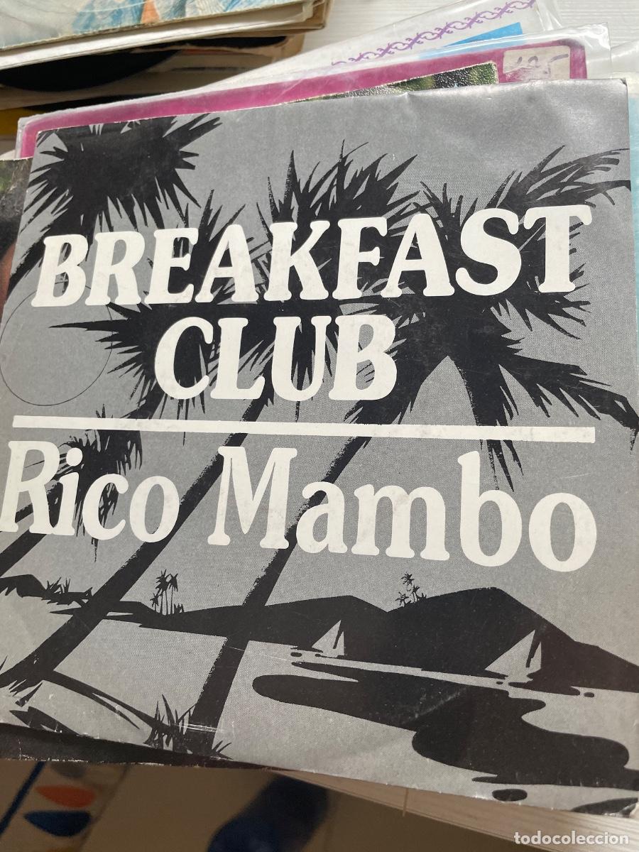 Discos de vinilo: Breakfast club rico mambo single - Foto 1