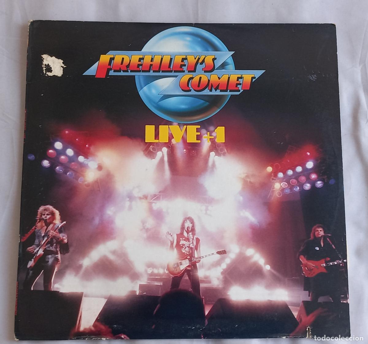 Discos de vinilo: Frehley's Comet &ndash; Live + 1. 1988 USA. Atlantic &ndash; 81826-1, Megaforce Worldwide. LP, Disco de Vinilo,