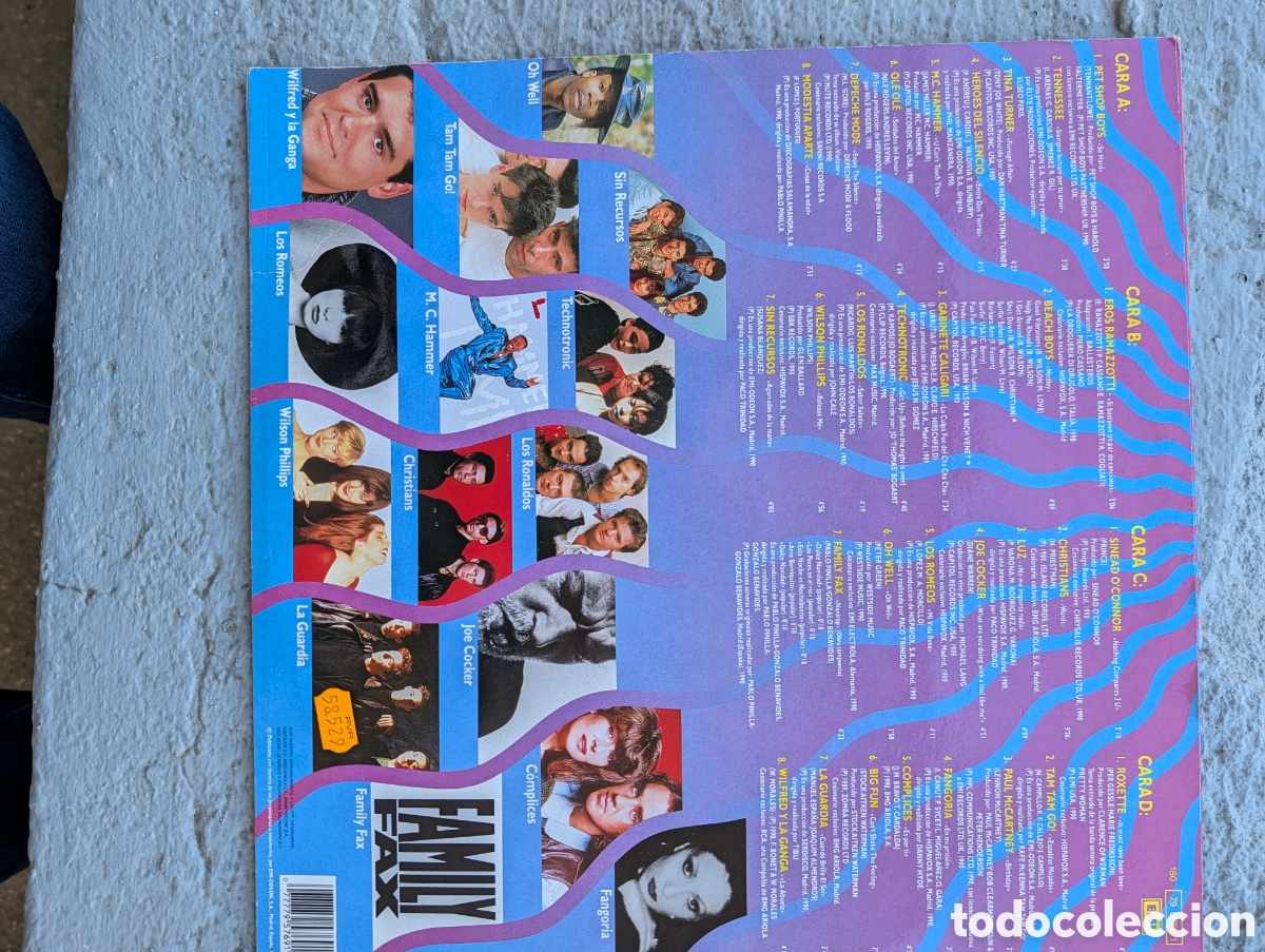 Discos de vinilo: Doble LP Boom 6 - El Disco de los &Eacute;xitos (1990) EMI - Vinilo Original - Foto 2