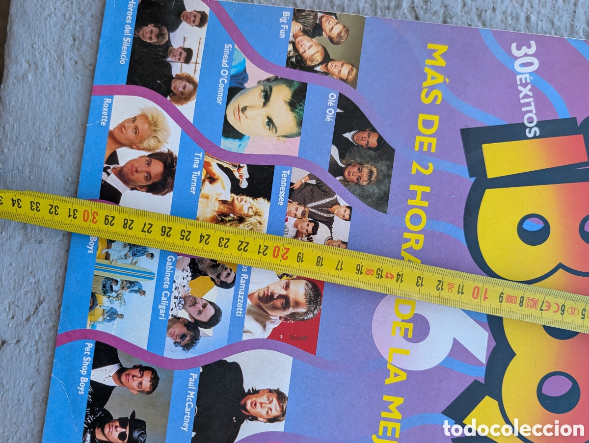 Discos de vinilo: Doble LP Boom 6 - El Disco de los &Eacute;xitos (1990) EMI - Vinilo Original - Foto 7