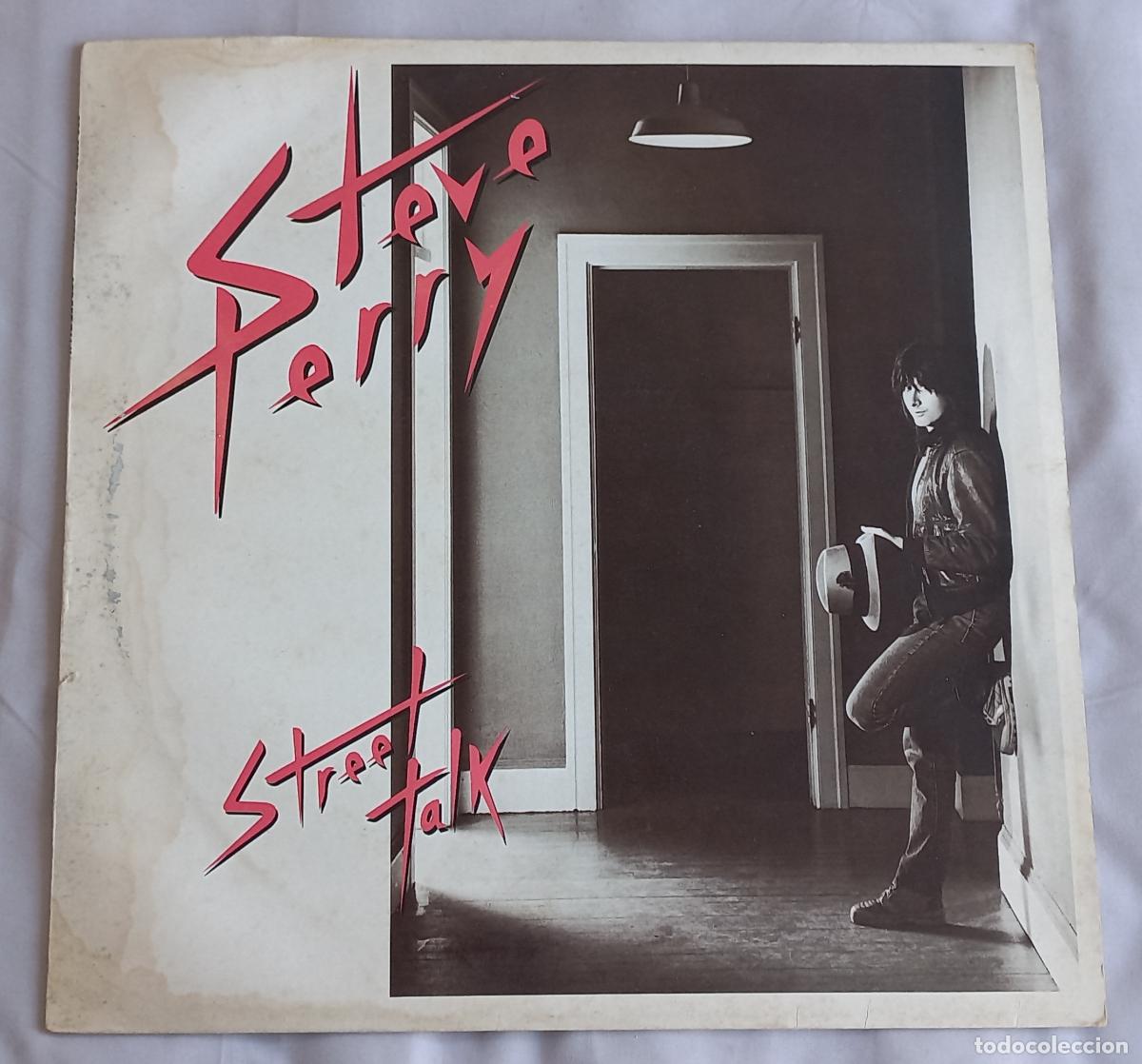Discos de vinilo: Steve Perry &ndash; Street Talk. 1984. Holland. CBS &ndash; 25967 LP, Disco de Vinilo,