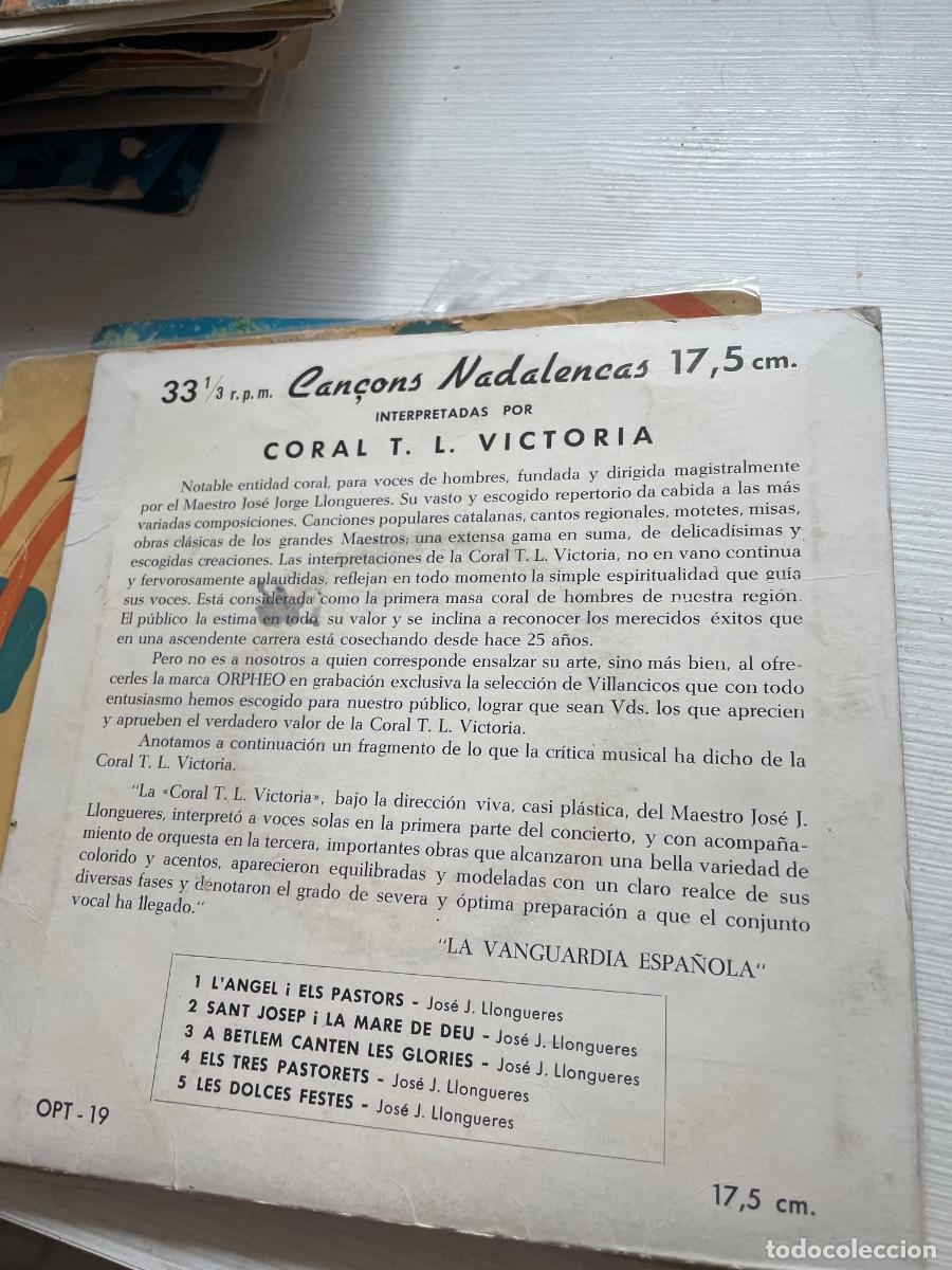 Discos de vinilo: Cancons nadalencas single - Foto 2