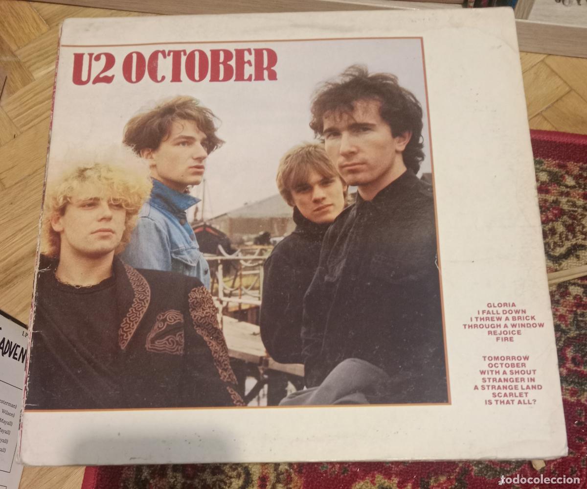 Vinyl records: U2 - October Lp Espa&ntilde;a 80s