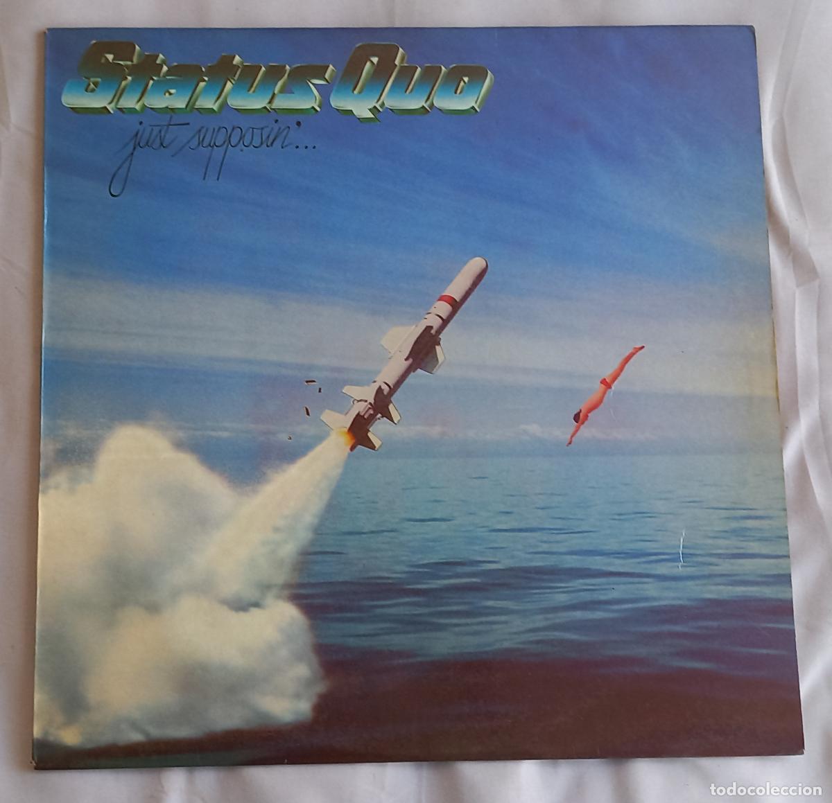 Discos de vinilo: Just Supposin'... Status Quo LP, Album, 1980. Vertigo &ndash; 63 02 057 Espa&ntilde;a