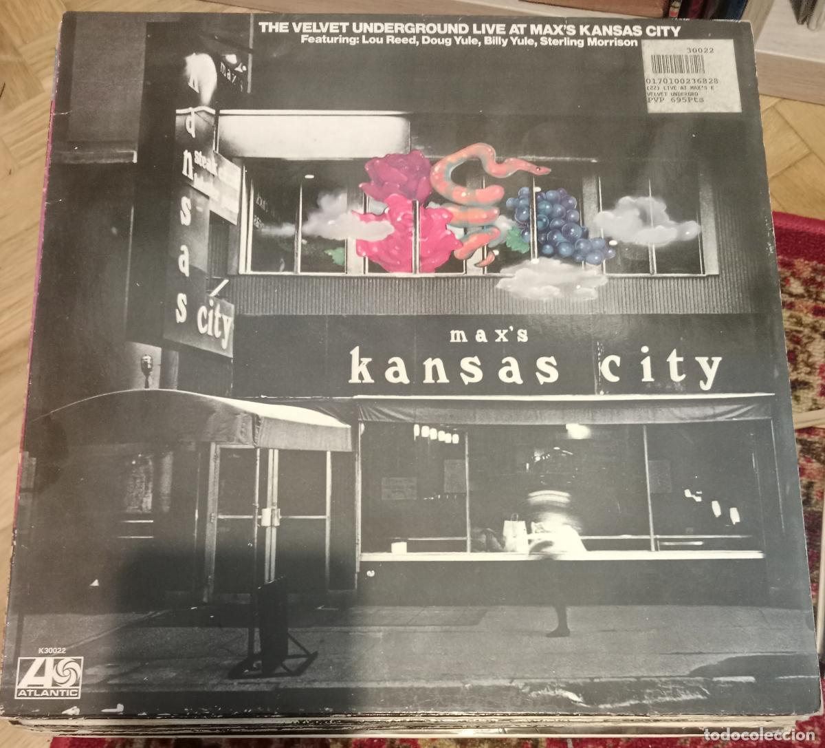 Discos de vinilo: The Velvet Underground &ndash; Live At Max's Kansas City Lp Alemania 80s