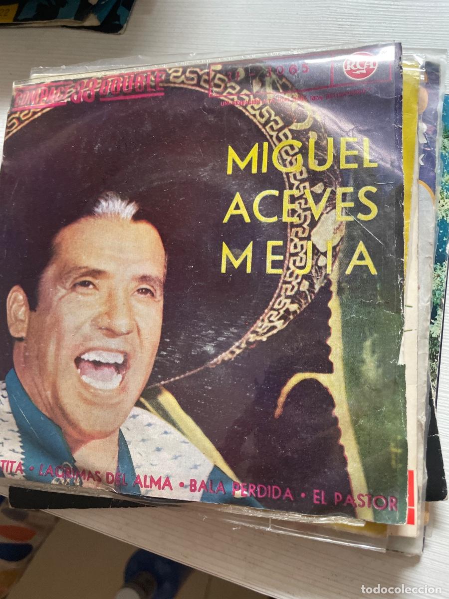 Discos de vinilo: Miguel Aceves mejia single