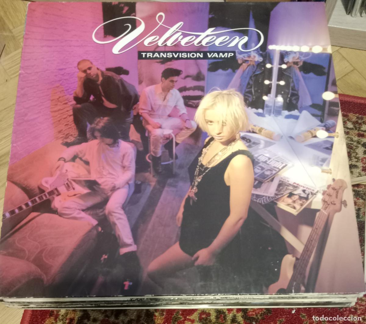 Discos de vinilo: Transvision Vamp &ndash; Velveteen Lp Europa 1989