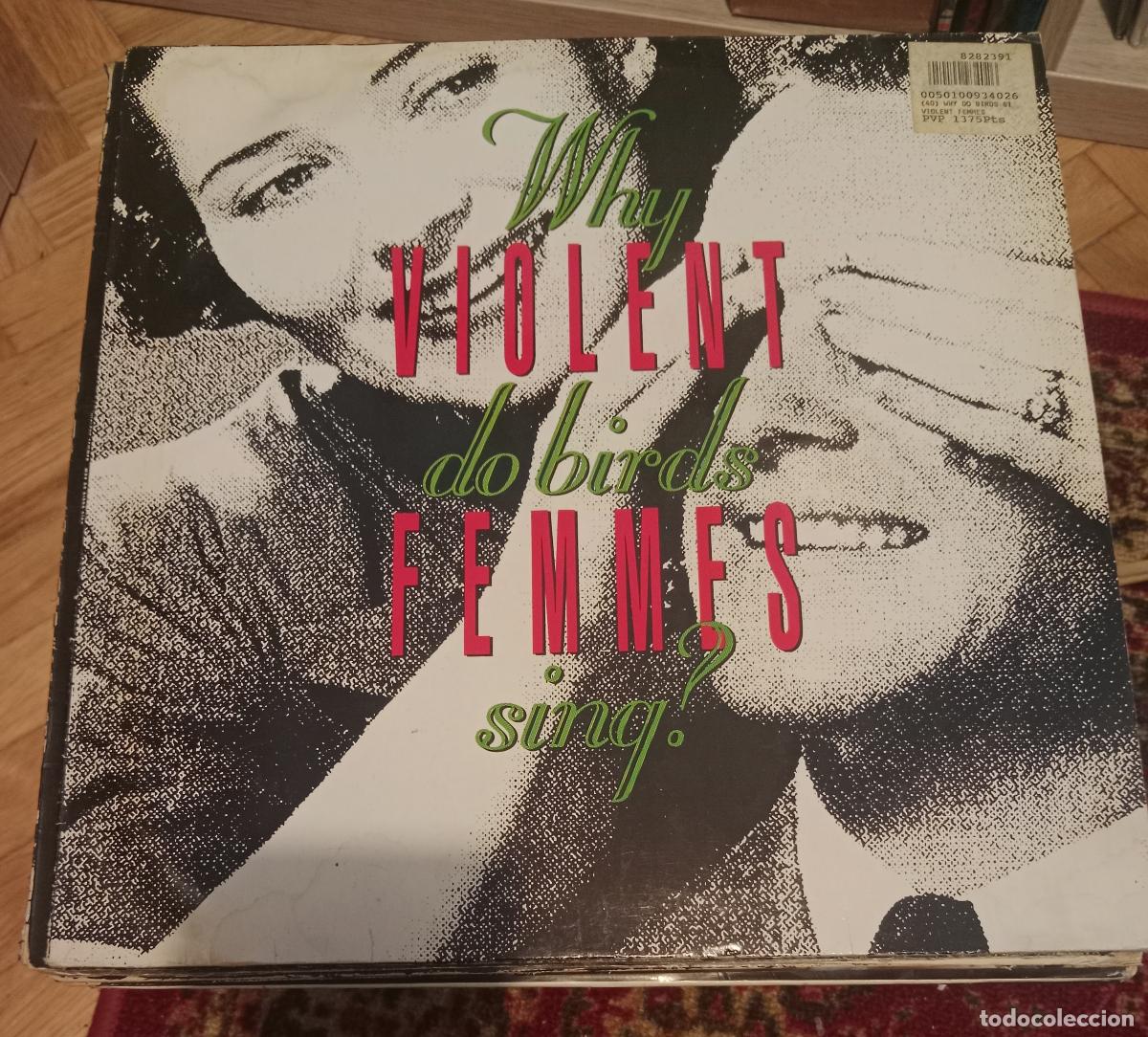 Discos de vinilo: Violent Femmes &ndash; Why Do Birds Sing? Lp Europa 1991