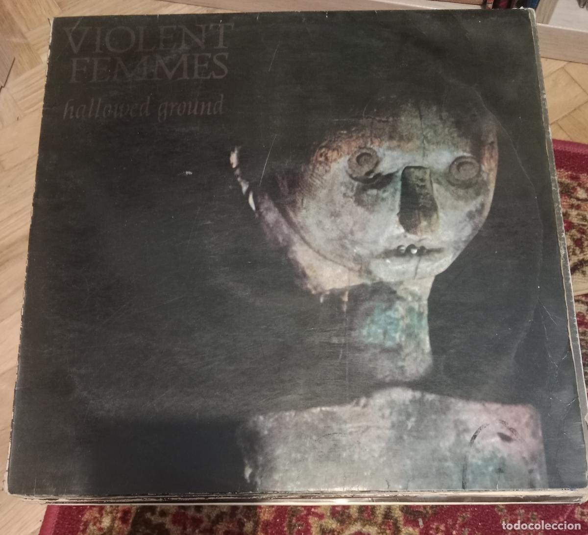 Discos de vinilo: Violent Femmes &ndash; Hallowed ground Lp Espa&ntilde;a 1985