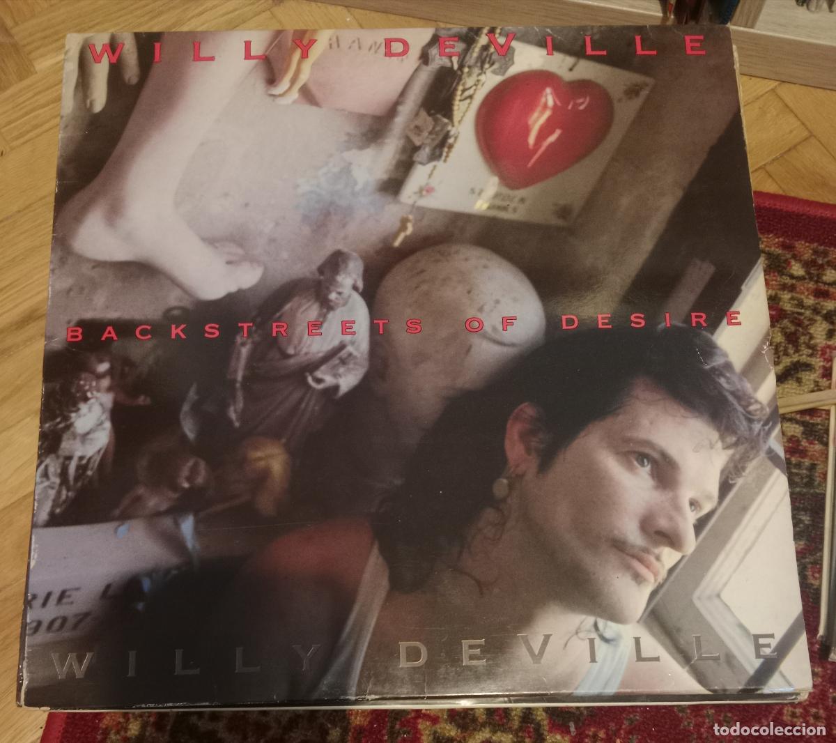 Discos de vinilo: Willy DeVille &ndash; Backstreets Of Desire Lp Espa&ntilde;a 1992
