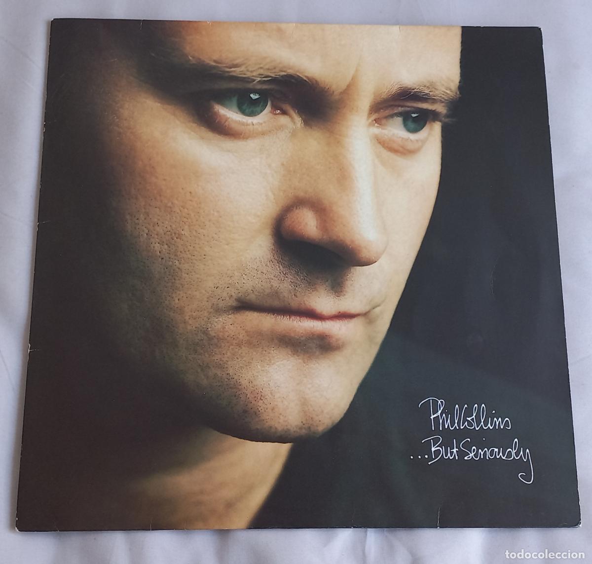 Discos de vinilo: Phil Collins &ndash; ...But Seriously. WEA. 1989 Vinilo, LP, Album 256 919 -1.