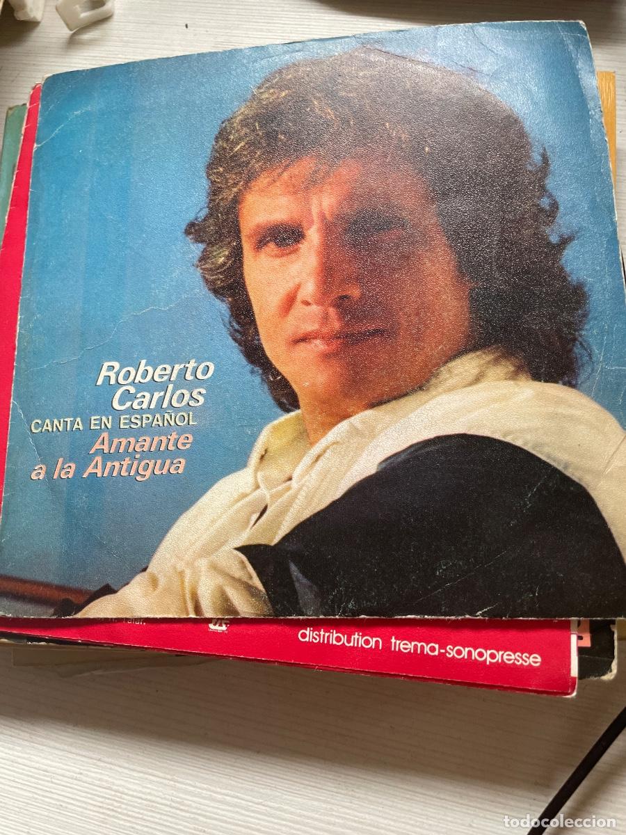 Discos de vinilo: Roberto Carlos amante a la antigua single