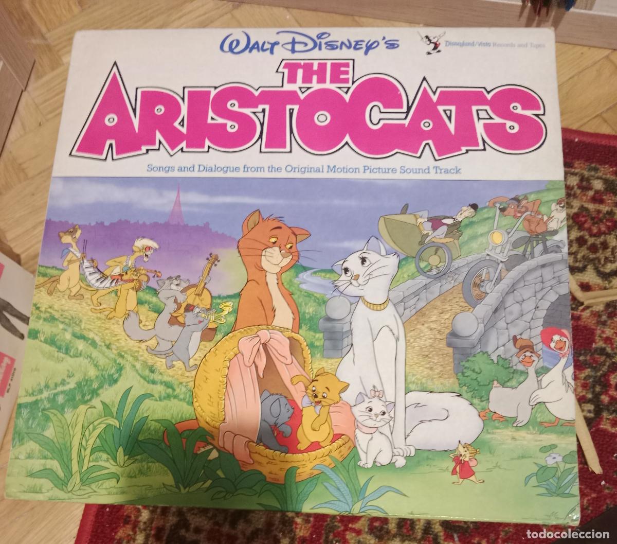 Discos de vinilo: Sterling Holloway &ndash; The Aristocats (Songs And Dialogue) Lp UK 70S