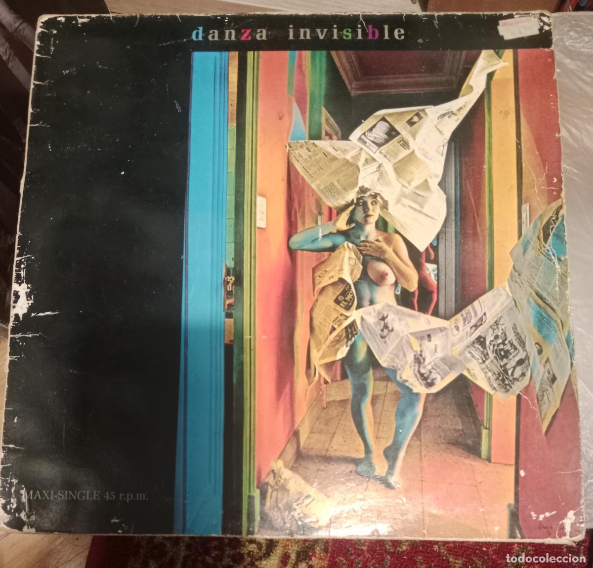 Discos de vinilo: Danza Invisible &ndash; Tiempo De Amor Maxi 1983