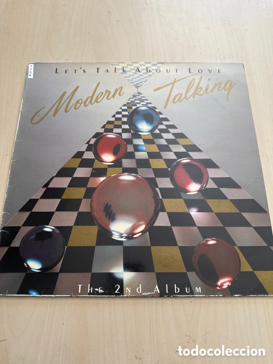 Discos de vinilo: VIN7736 let&rsquo;s talk about love modern talking the 2 nd &aacute;lbum VINILO DE SEGUNDAMANO