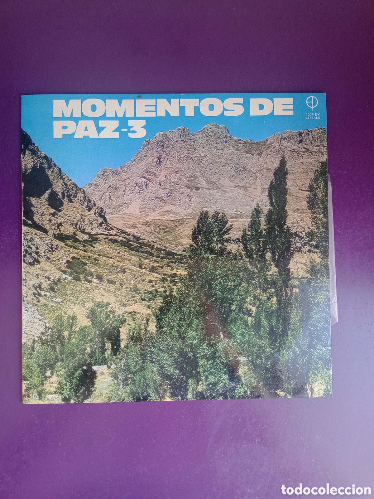 Discos de vinilo: Momentos De Paz 3 - LP EDICIONES PAULINAS 1981 - SIN USO - POP CRISTIANO, ITURRALDE