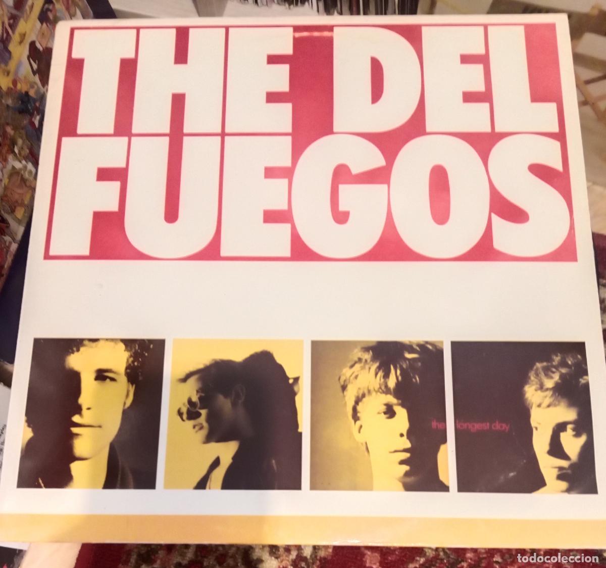 Discos de vinilo: The Del Fuegos &ndash; The Longest Day Lp Espa&ntilde;a 1987
