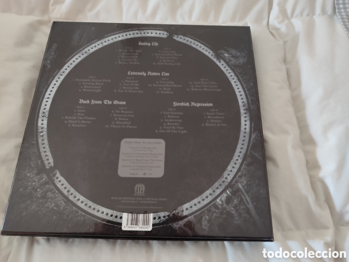 Discos de vinilo: Grave lp box death metal - Foto 2