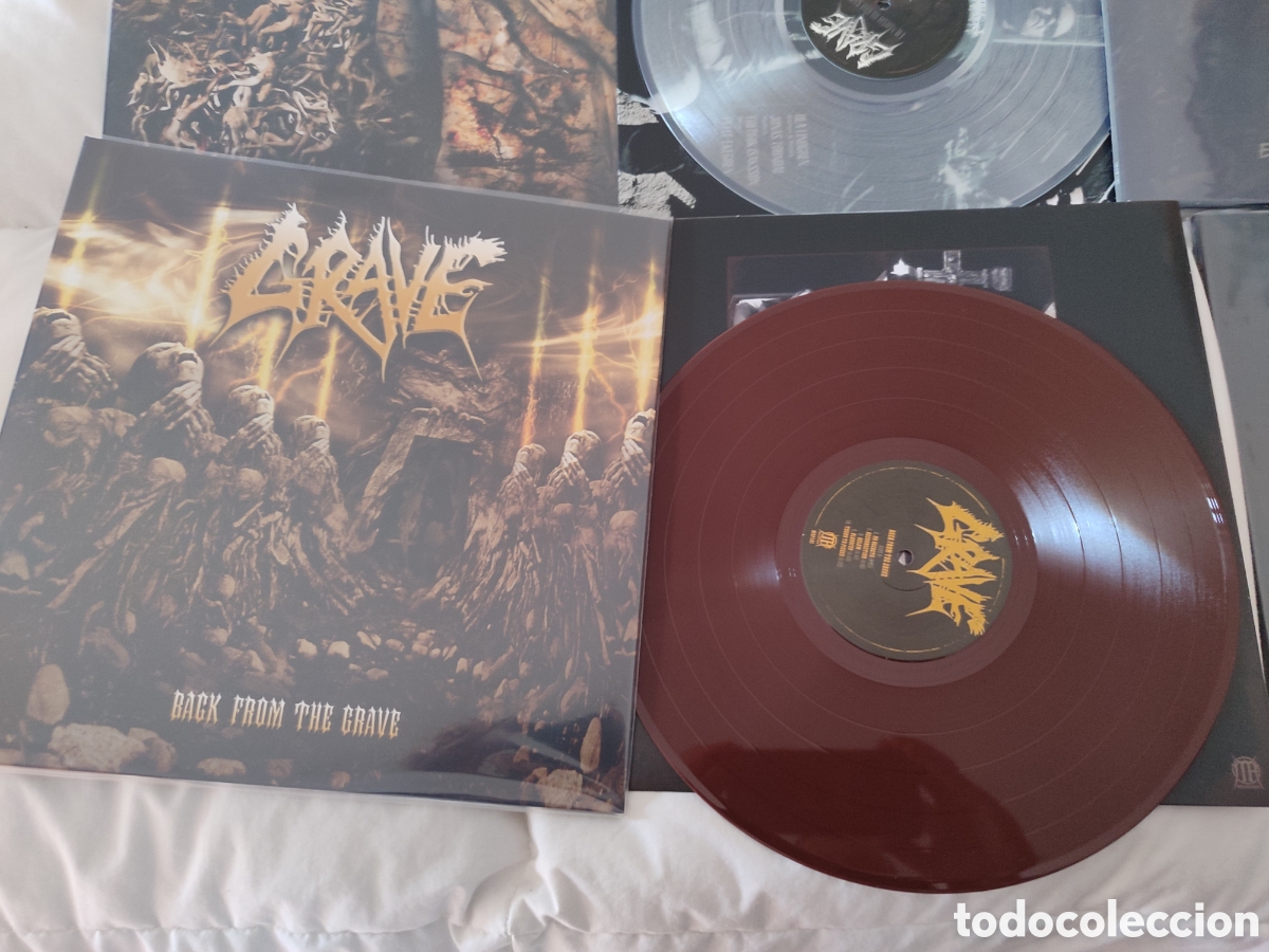 Discos de vinilo: Grave lp box death metal - Foto 6