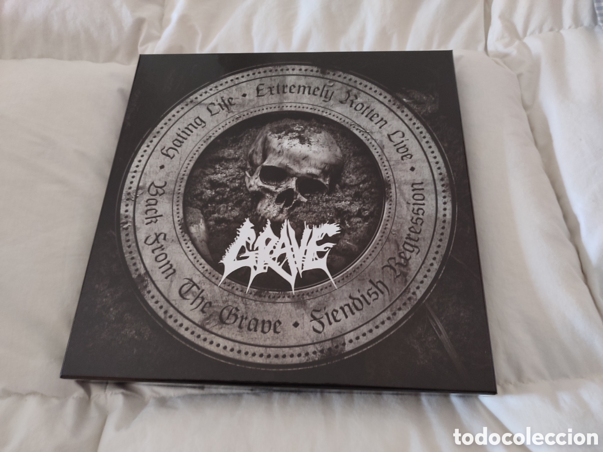 Discos de vinilo: Grave lp box death metal