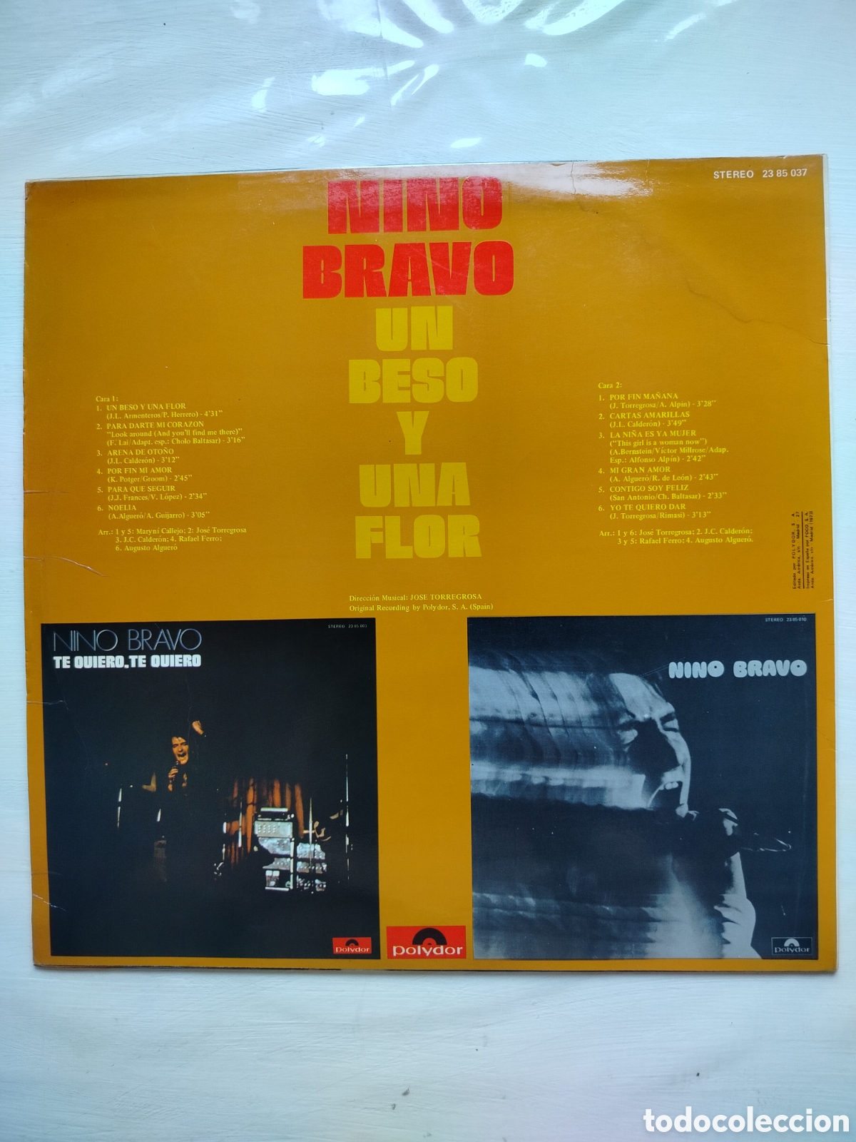 Discos de vinilo: Nino Bravo LP 1973.. - Foto 2