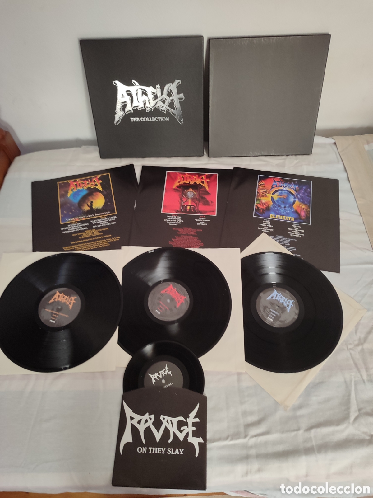 Discos de vinilo: Atheist lp box set thrash