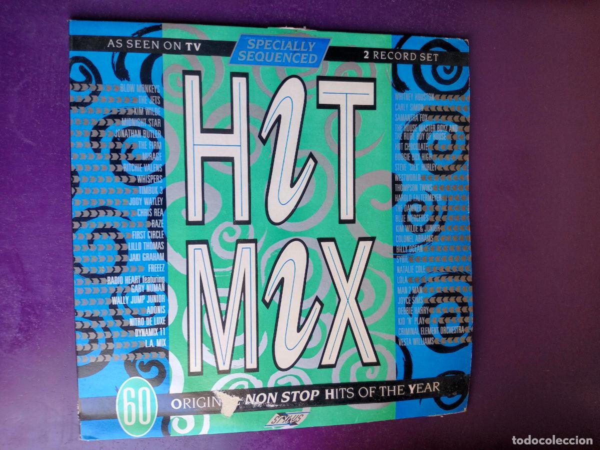 Discos de vinilo: Hit Mix - DOBLE LP STYLUS 1989 - EXITOS DISCO 80'S MIX - WHITNEY HOUSTON, SAMANTHA FOX, ETC