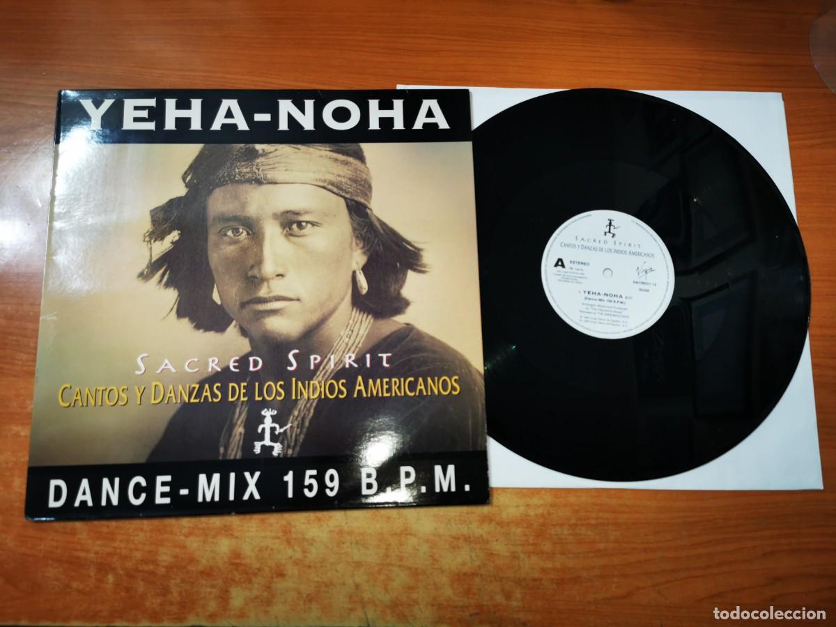 Discos de vinilo: SACRED SPIRIT Yeha-Noha REMIXES 12&rdquo; MAXI SINGLE VINILO PROMO 1995 ESPA&Ntilde;A CONTIENE 3 TEMAS