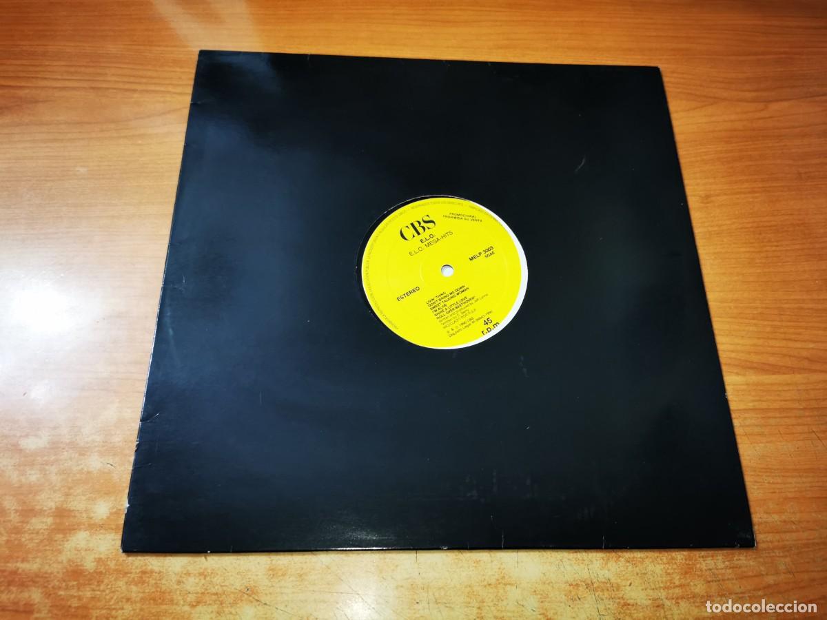 Discos de vinilo: E.L.O. E.L.O. MEGA-HITS 12&rdquo; MAXI SINGLE VINILO PROMO DEL A&Ntilde;O 1990 ESPA&Ntilde;A CONTIENE 2 TEMAS