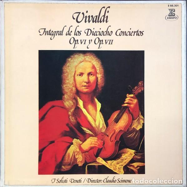 Discos de vinilo: Antonio Vivaldi, I Solisti Veneti, Claudio Scimone &ndash; Integral De Los Dieciocho Conciertos